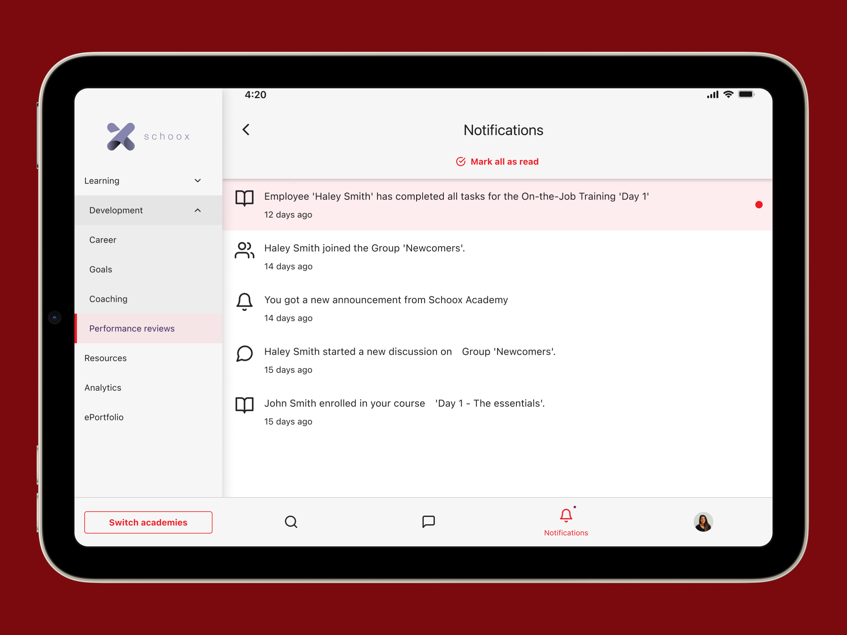LINC Learning screenshot 10