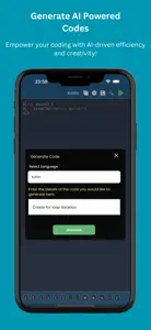 AI Code Editor & Compiler screenshot #2 for iPhone