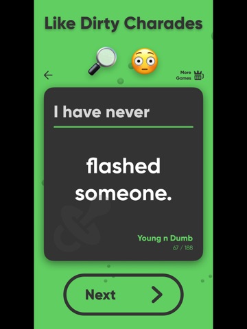 Never Ever: Dirty Adult iPad screenshot