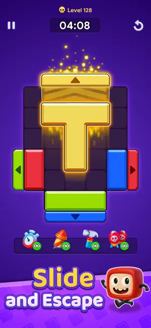 Slide Block: Color Match Jam screenshot 1