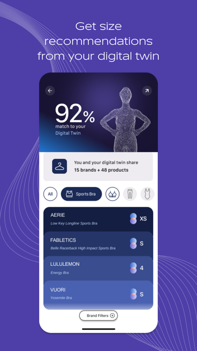 Fit:match - 3D Scan & Shop Screenshot
