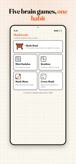 MathLock : Math Games App Lock screenshot 3