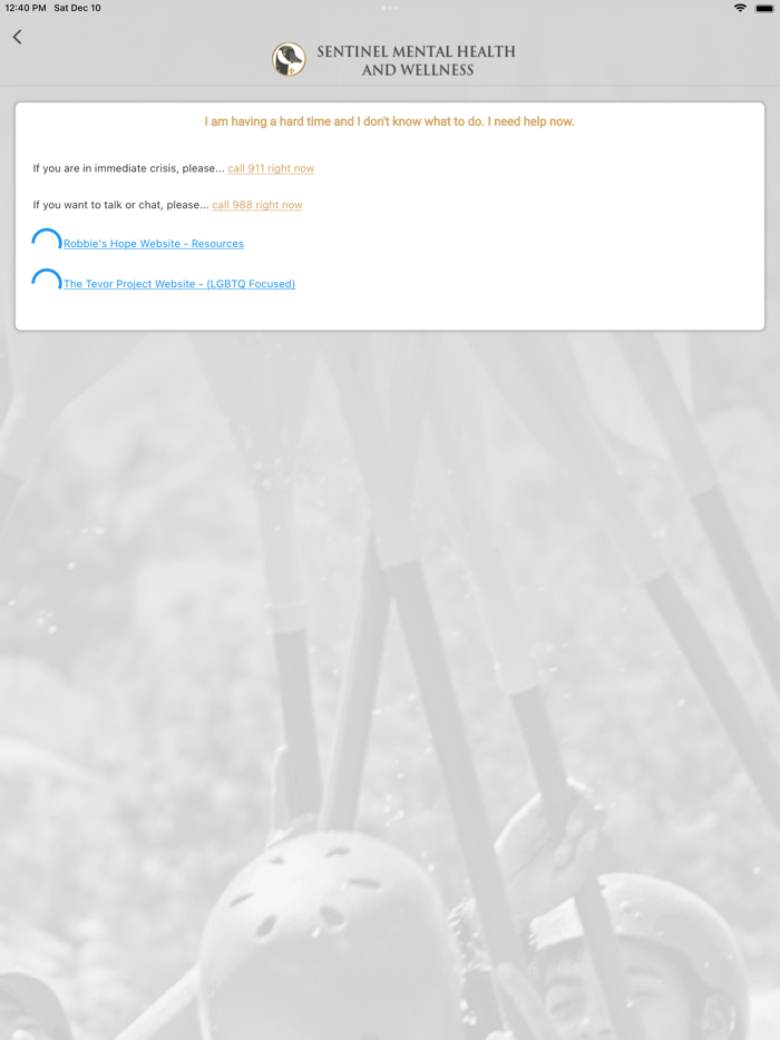 Sentinel Mental Wellness