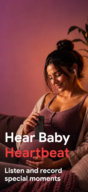 Hear Baby Heartbeat - BabyBeat screenshot 1