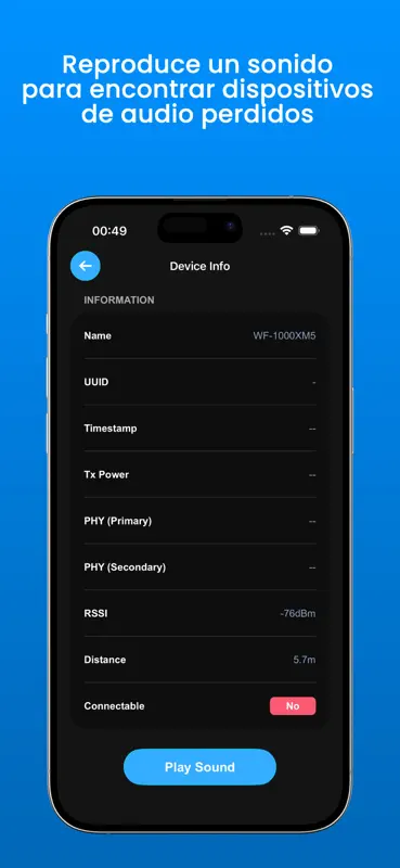 Scanner Bluetooth - Busca BLE screenshot 3 of 3