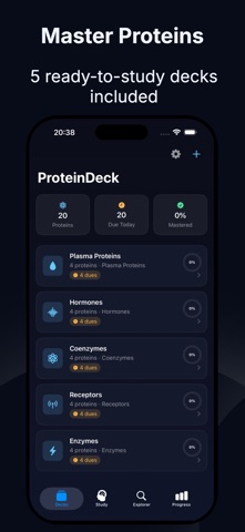 ProteinDeck: Medical Study AI Screenshot 1 of 5