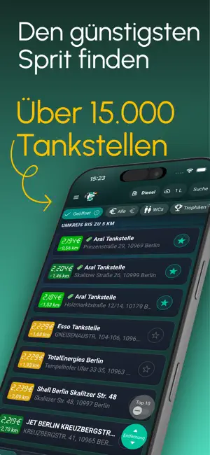 Spritpreise Deutschland screenshot 1