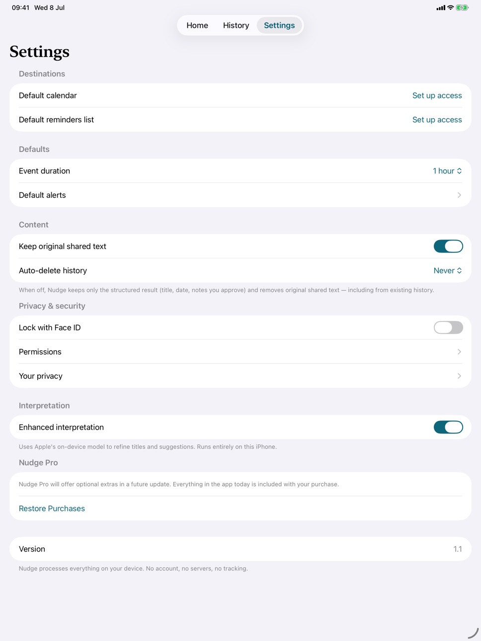 iPad screenshot