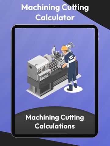 Machining Cutting Calculations iPad screenshot