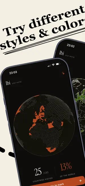 Ibi: Visited Countries screenshot 4