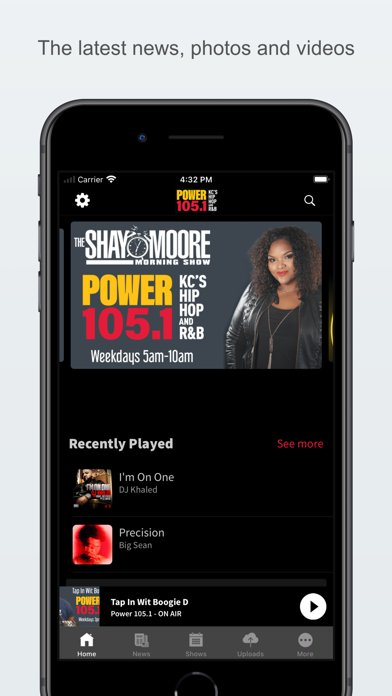 Power 105.1 Screenshot