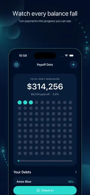 Payoff Dots: Debt Tracker screenshot 4