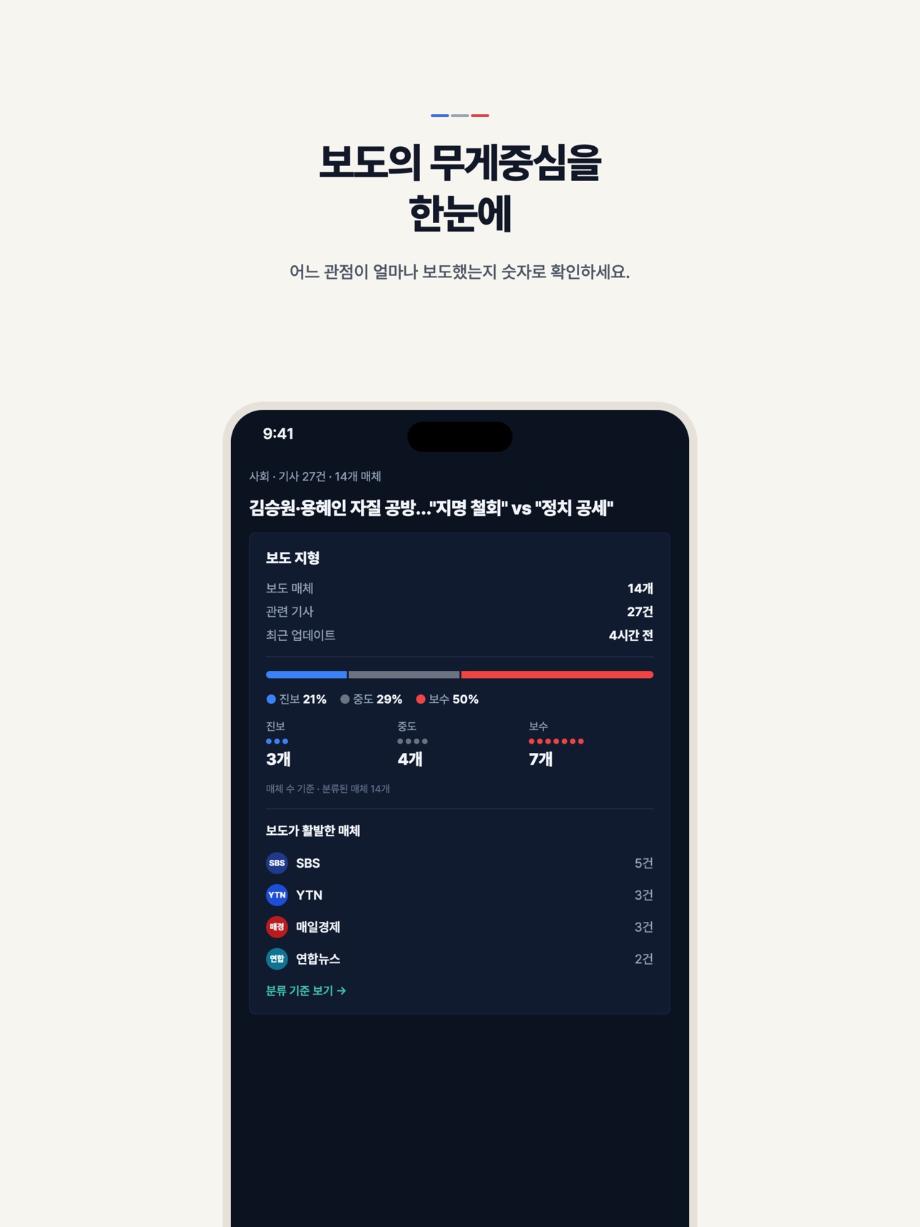 Screenshot 12 of 뉴스링크 - 진보·보수 한 화면에서 비교하는 뉴스 분석