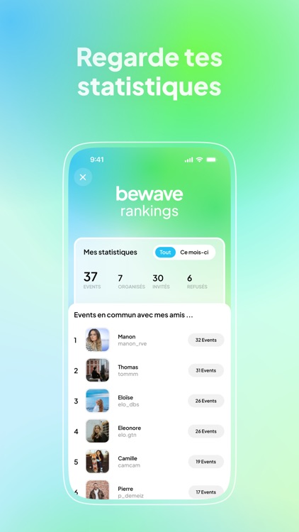 Bewave - Tes Events entre amis screenshot-3