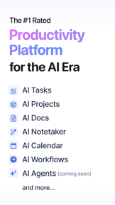 Motion: Tasks & AI Scheduling screenshot