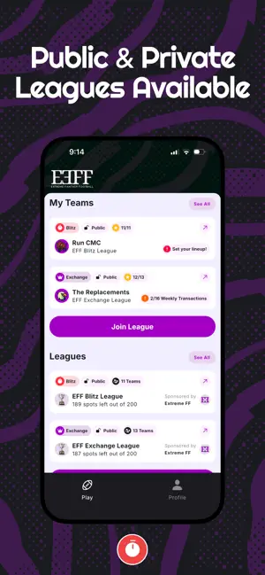 Extreme Fantasy Football screenshot 3