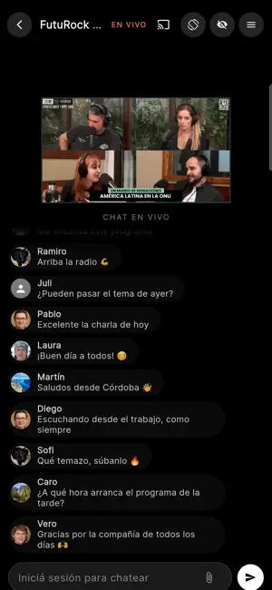 Futurock FM screenshot 2
