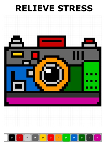 Colour By Number iPad screenshot