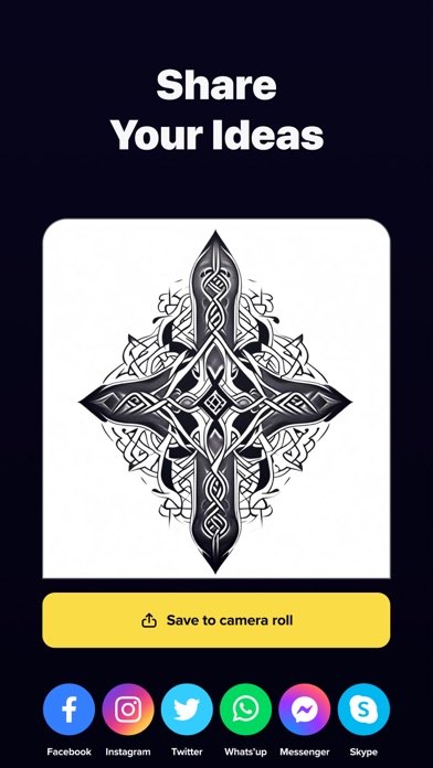 Tattoo Generator: AI Designs Screenshot