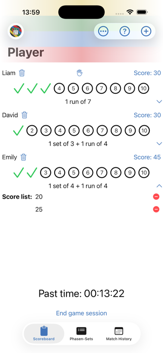 Phasen Tracker Screenshot 1 of 4