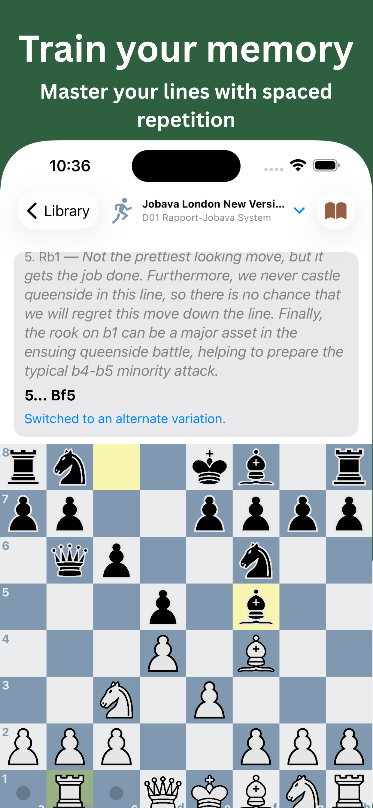 PGN Trainer: Chess Openings screenshot 4