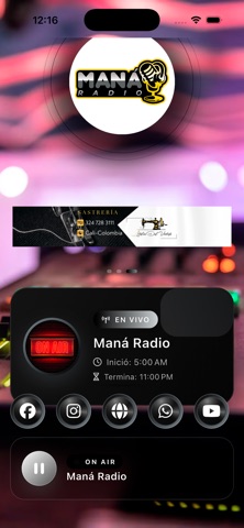 Mana Radio screenshot