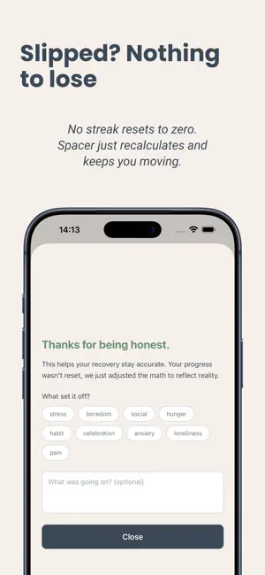 Spacer: Quit Vaping & Smoking screenshot 2