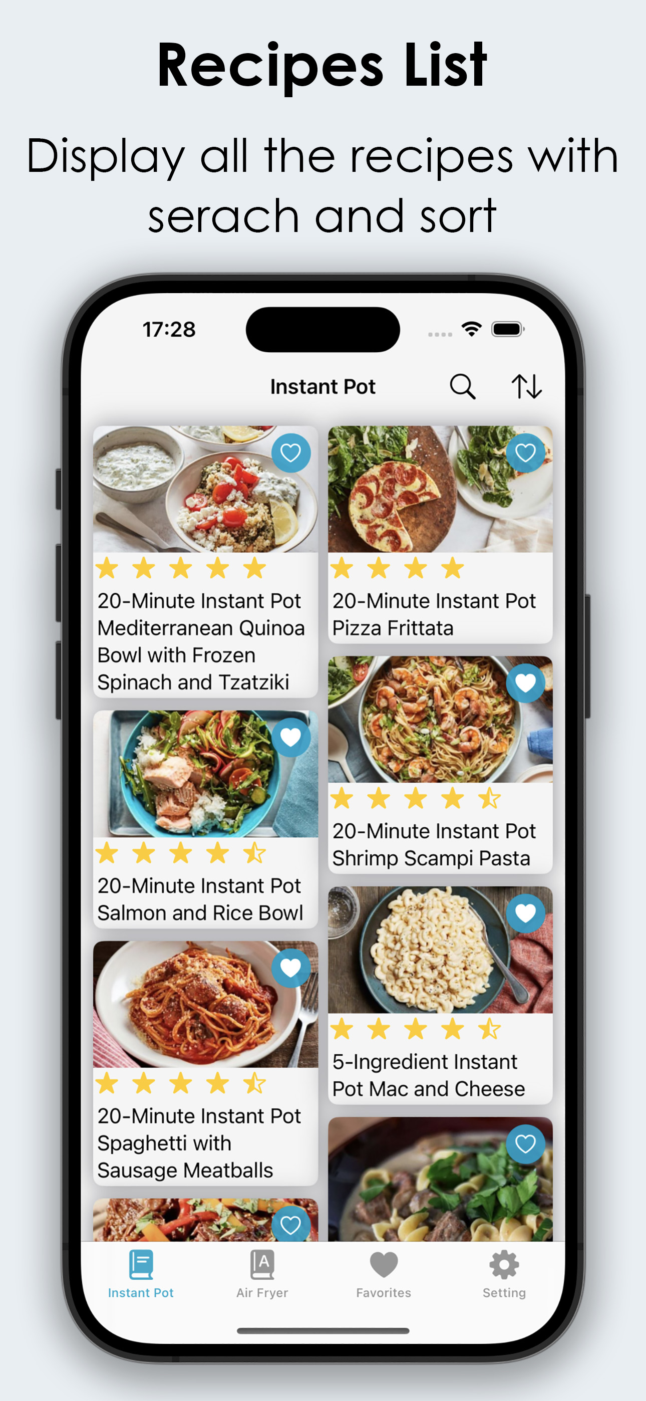 Instant Pot Recipes, offline