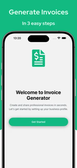 Easy Invoice Generator Invo365 screenshot 1