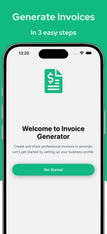 Easy Invoice Generator Invo365 Screenshot 1 of 5