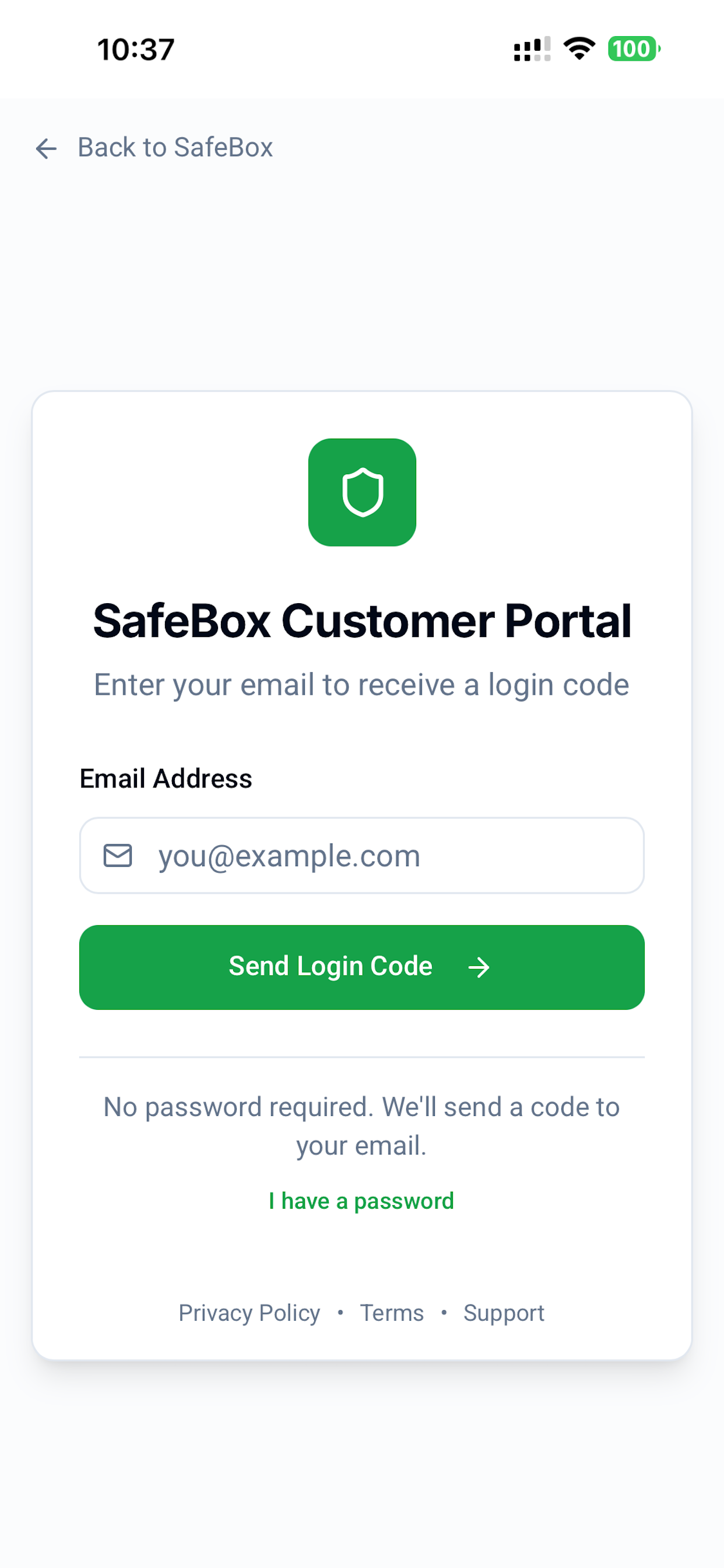 GoSafebox screenshot 4