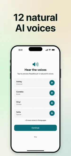 ReadAloud+ Scan Text to Speech screenshot 4