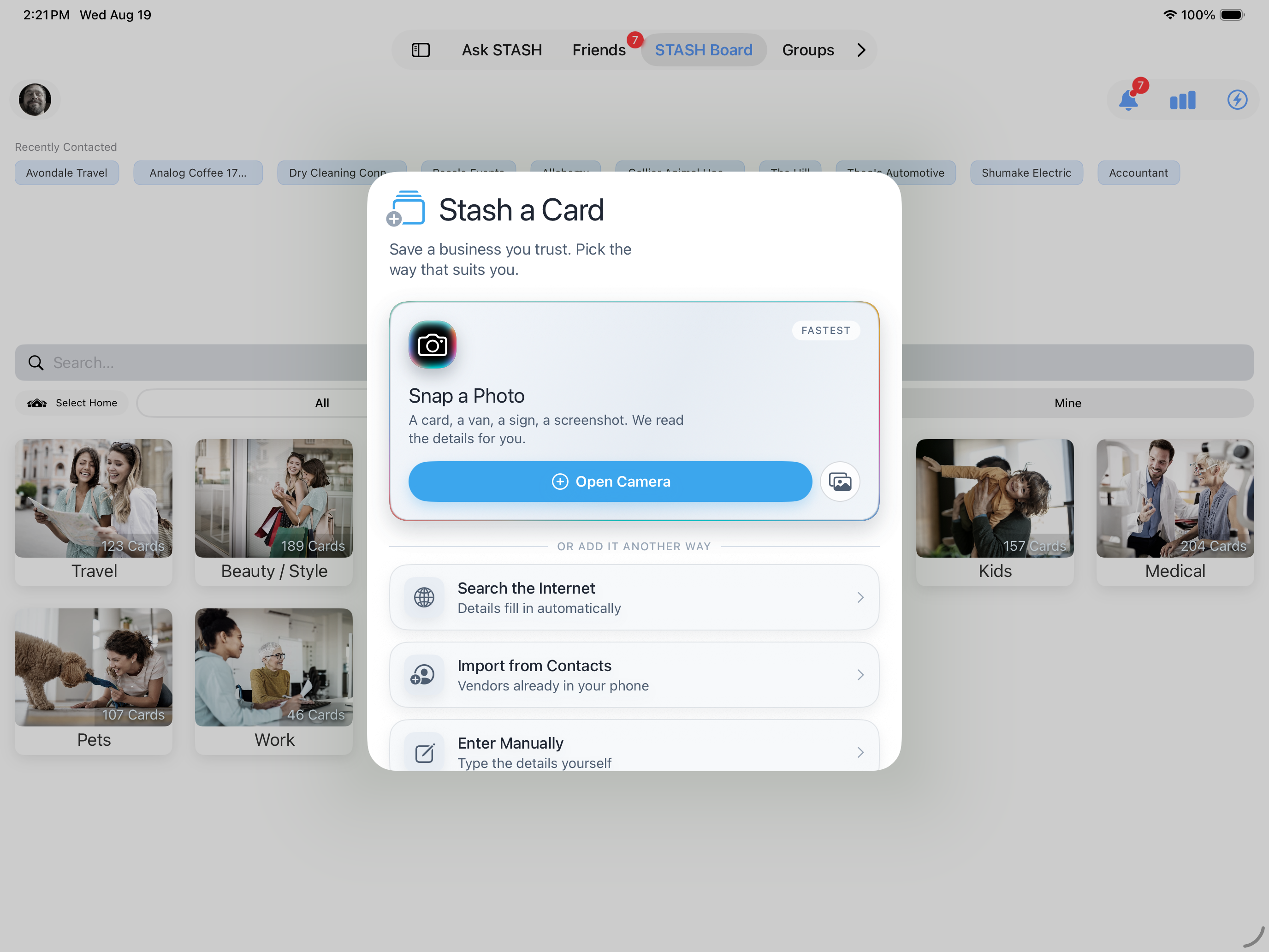 STASH. Trusted Recommendations screenshot 12