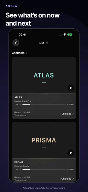 Astra IPTV: M3U Player screenshot 3