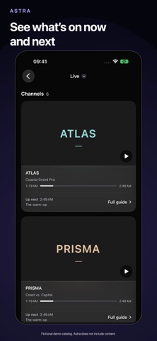 Astra IPTV: M3U Player screenshot 3