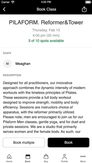 Pilaform screenshot 3