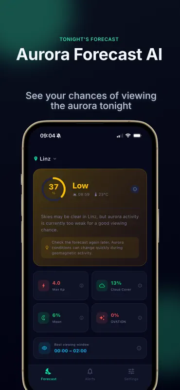 Aurora Forecast AI Tracker screenshot 1 of 5