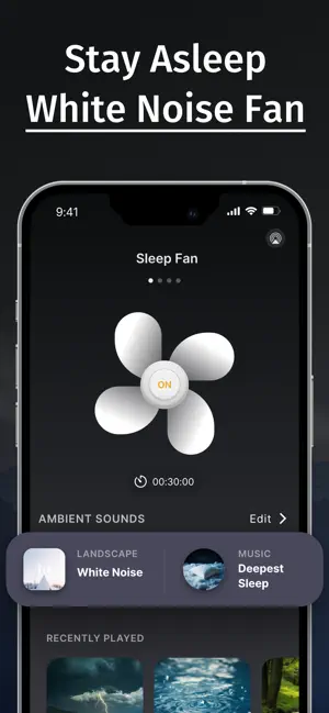Tap Fan Noise for Sleep screenshot 7