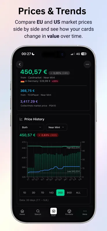 CollectHolo - TCG Tracker App screenshot 8 of 10