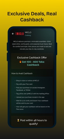 Flex - Influence into Earnings iPhone screenshot