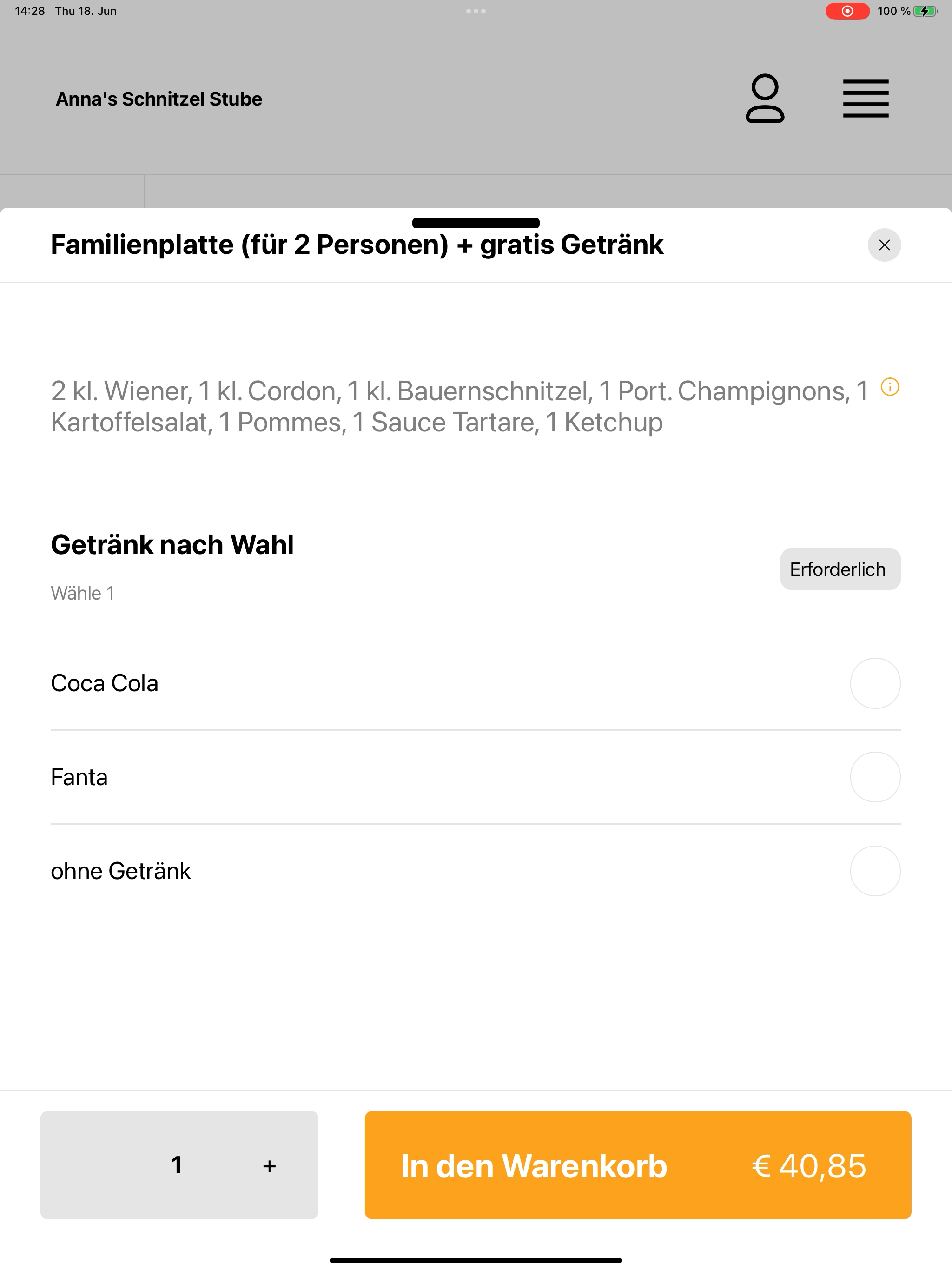Anna's Schnitzel Stube screenshot 15