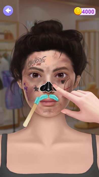 Ear Piercing & Tattoo Games Screenshot