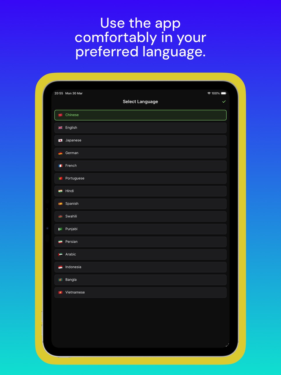 iPad screenshot