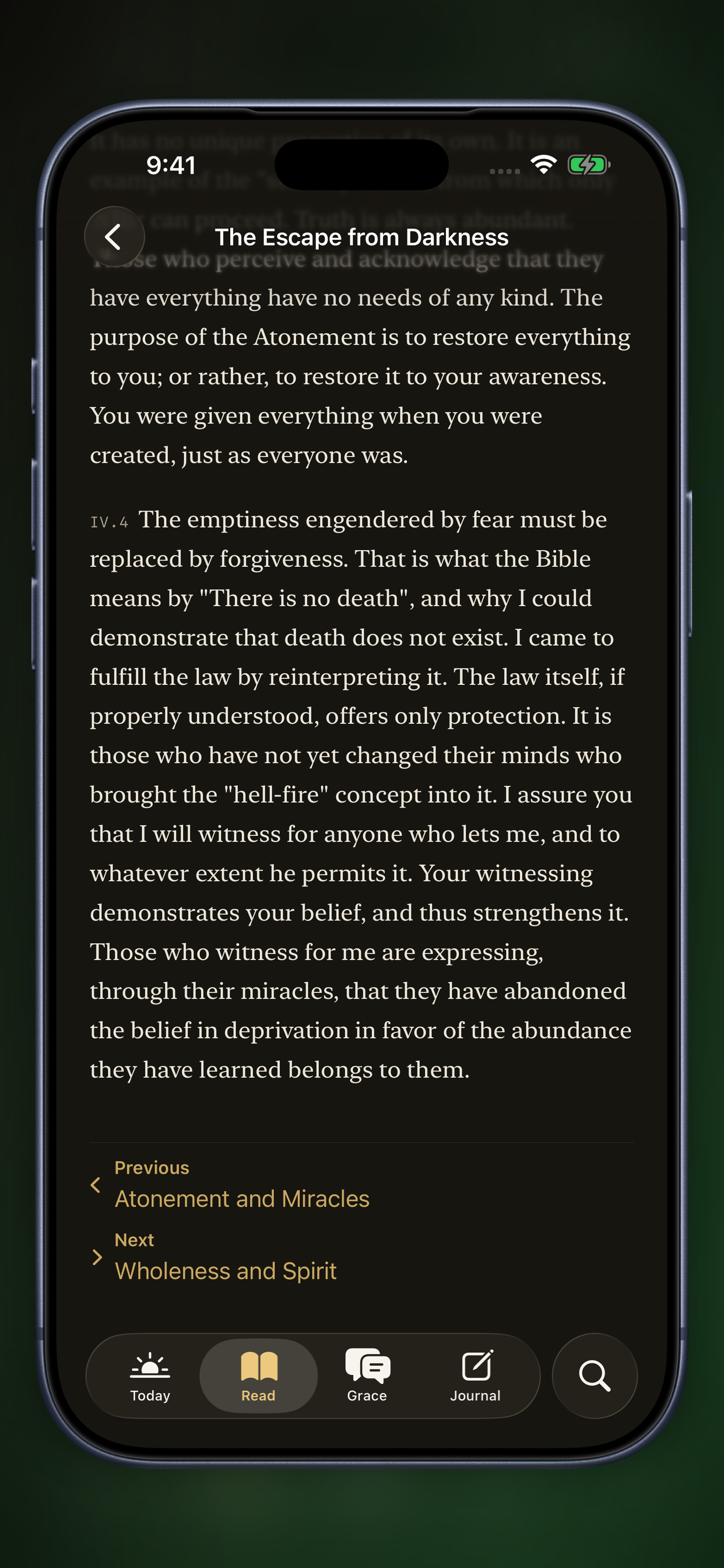 Holy Instant: ACIM screenshot 7