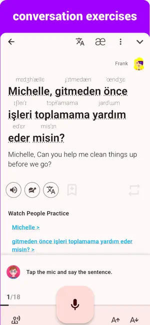 Turkish - Listening Speaking screenshot 4