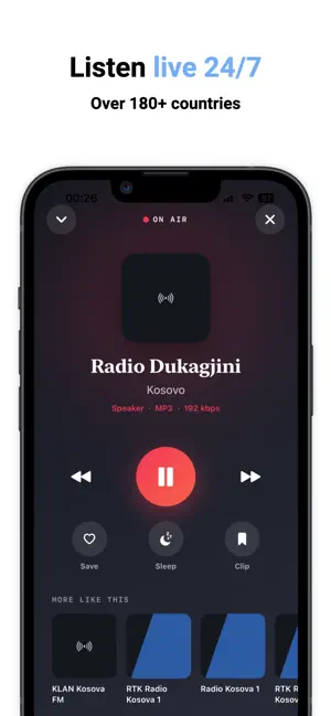 Luxia: Pro Radio Player FM screenshot 4