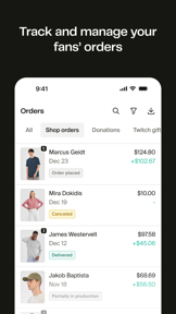 Fourthwall for Creators screenshot