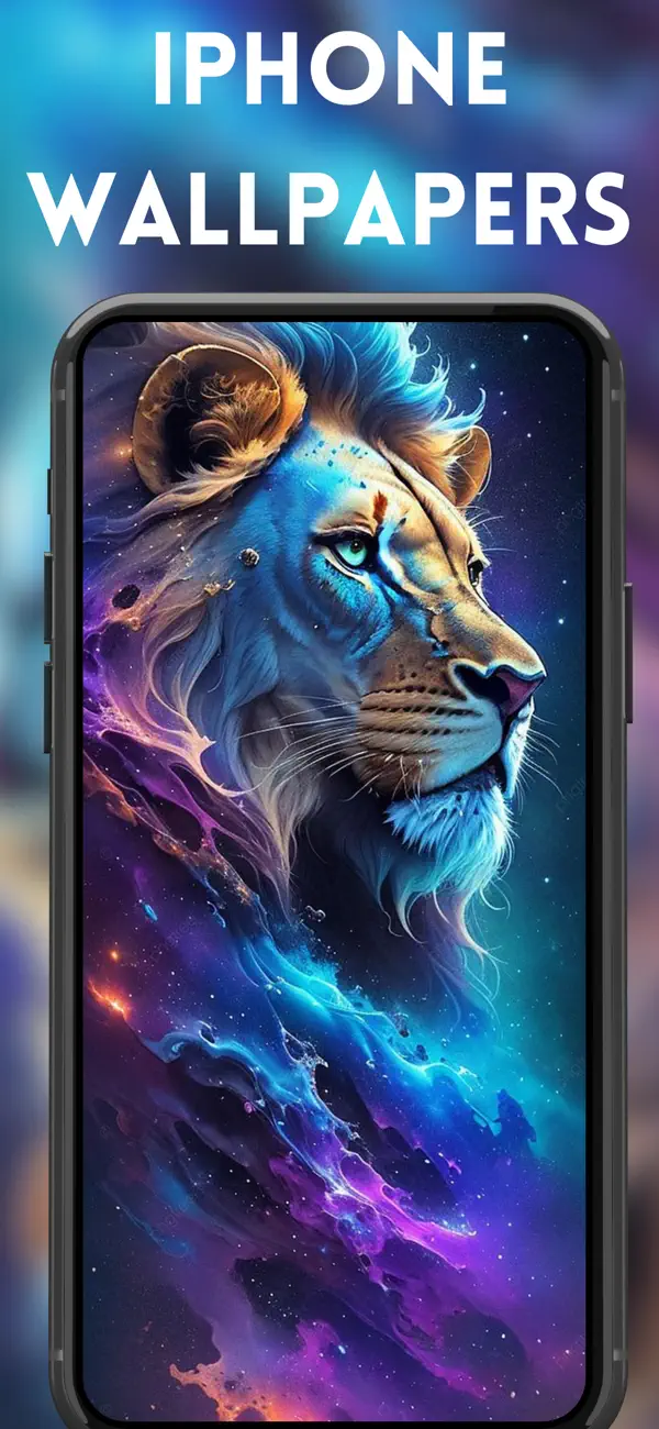 #1. Lion Wallpapers anime effects (iOS) By: Sulman Hussain Khan