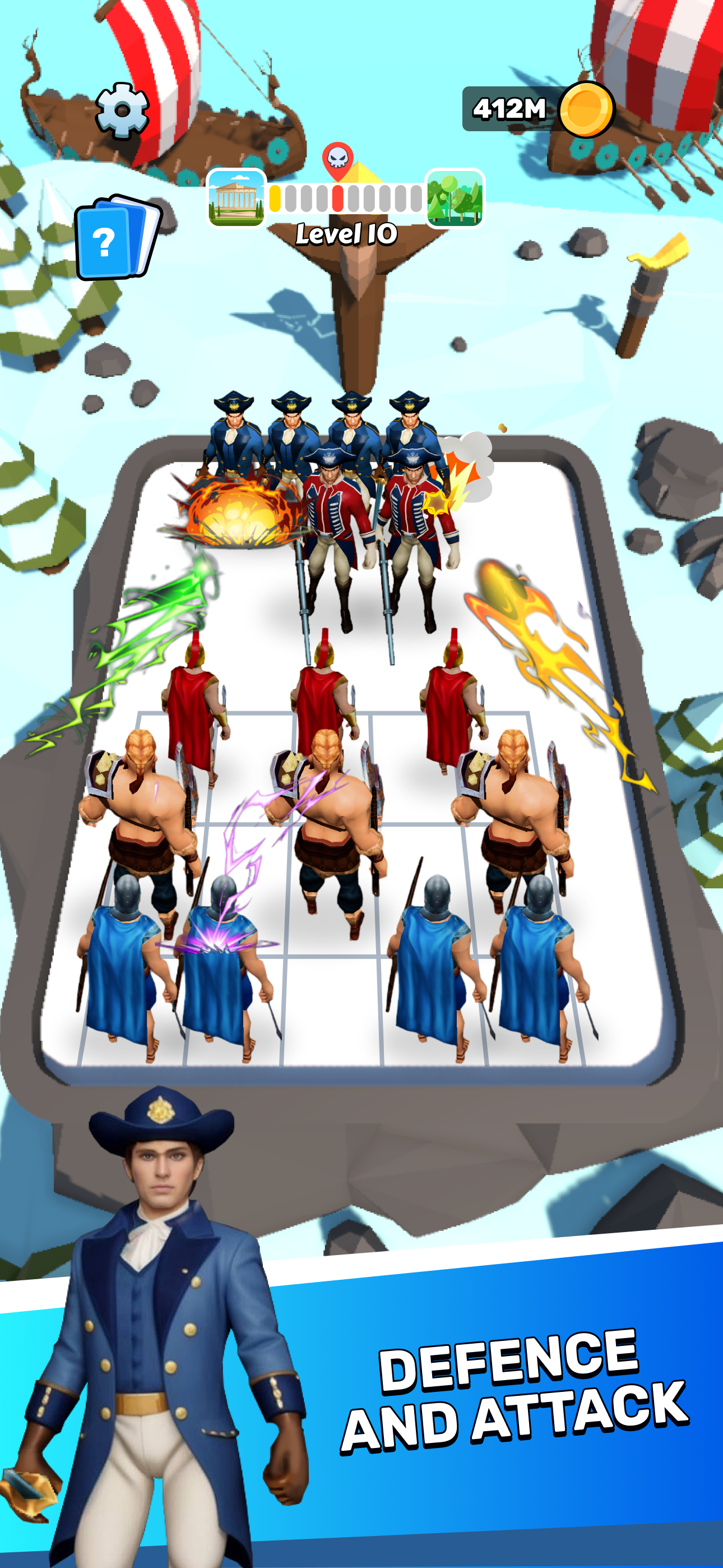 Warriors Merge: Fight Strategy screenshot 3