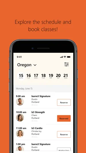 barre3: Studio Fitness Class screenshot 3